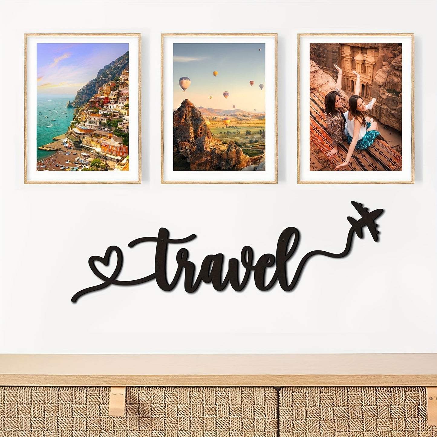 Metalen Wanddecoratie Travel