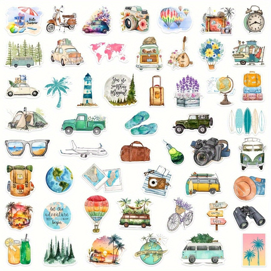 Reis Stickers Divers - 50 stuks