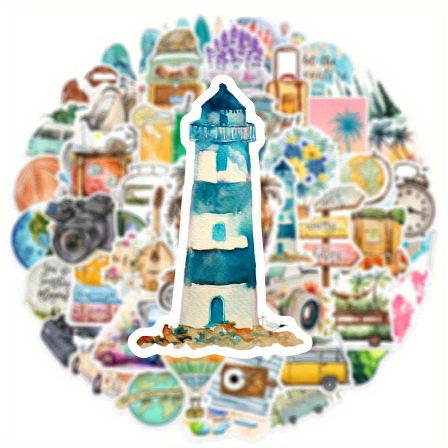 Reis Stickers Divers - 50 stuks