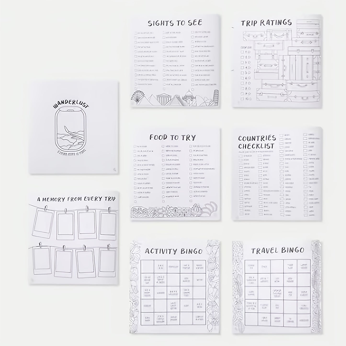 Scrapbook Reizen