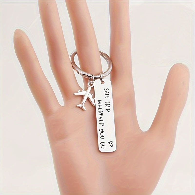 Sleutelhanger met vliegtuig
