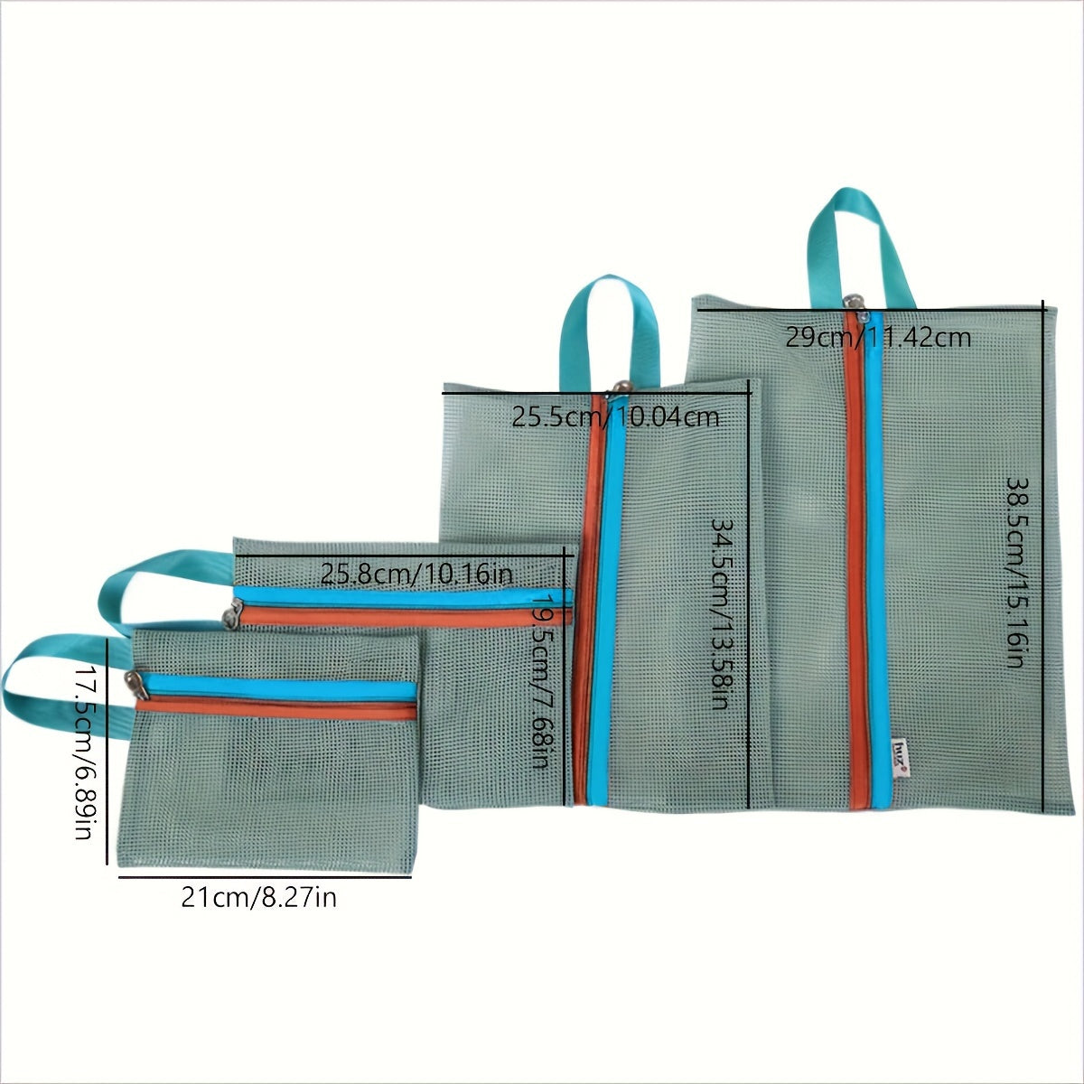 4-Delige Bagage Organizer