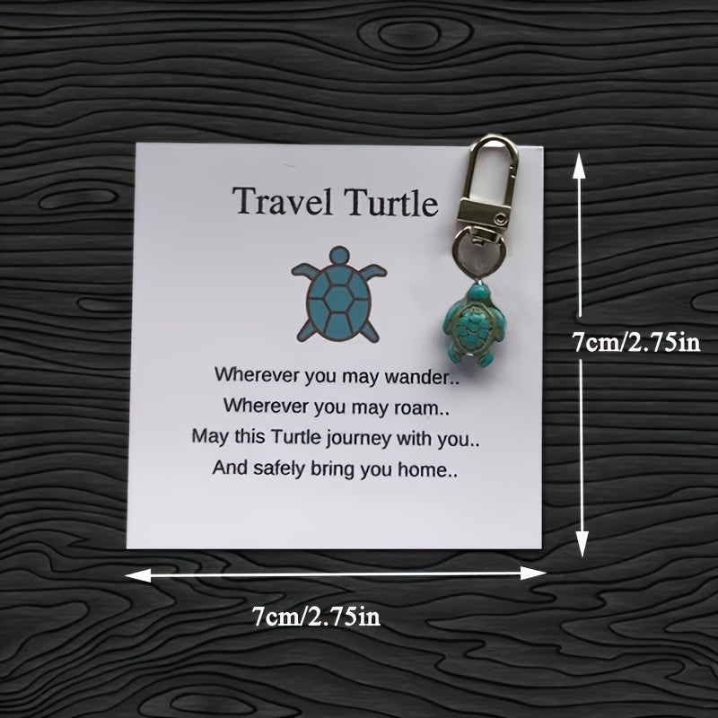 Travel Turtle - Sleutelhanger voor op reis