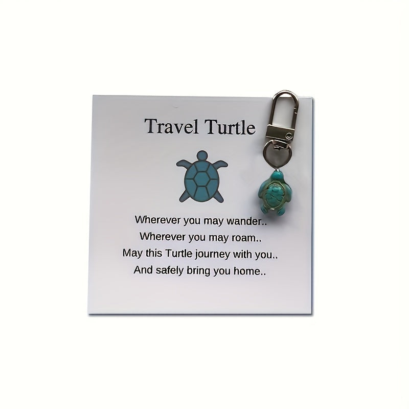 Travel Turtle - Sleutelhanger voor op reis