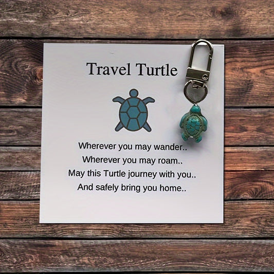 Travel Turtle - Sleutelhanger voor op reis
