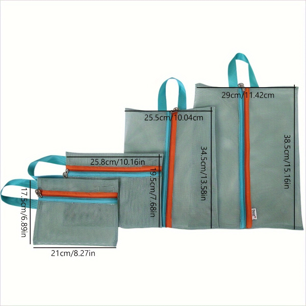 4-Delige Bagage Organizer