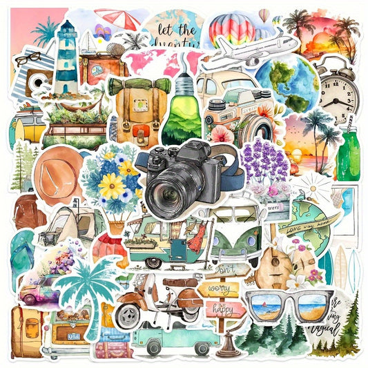 Reis Stickers Divers - 50 stuks