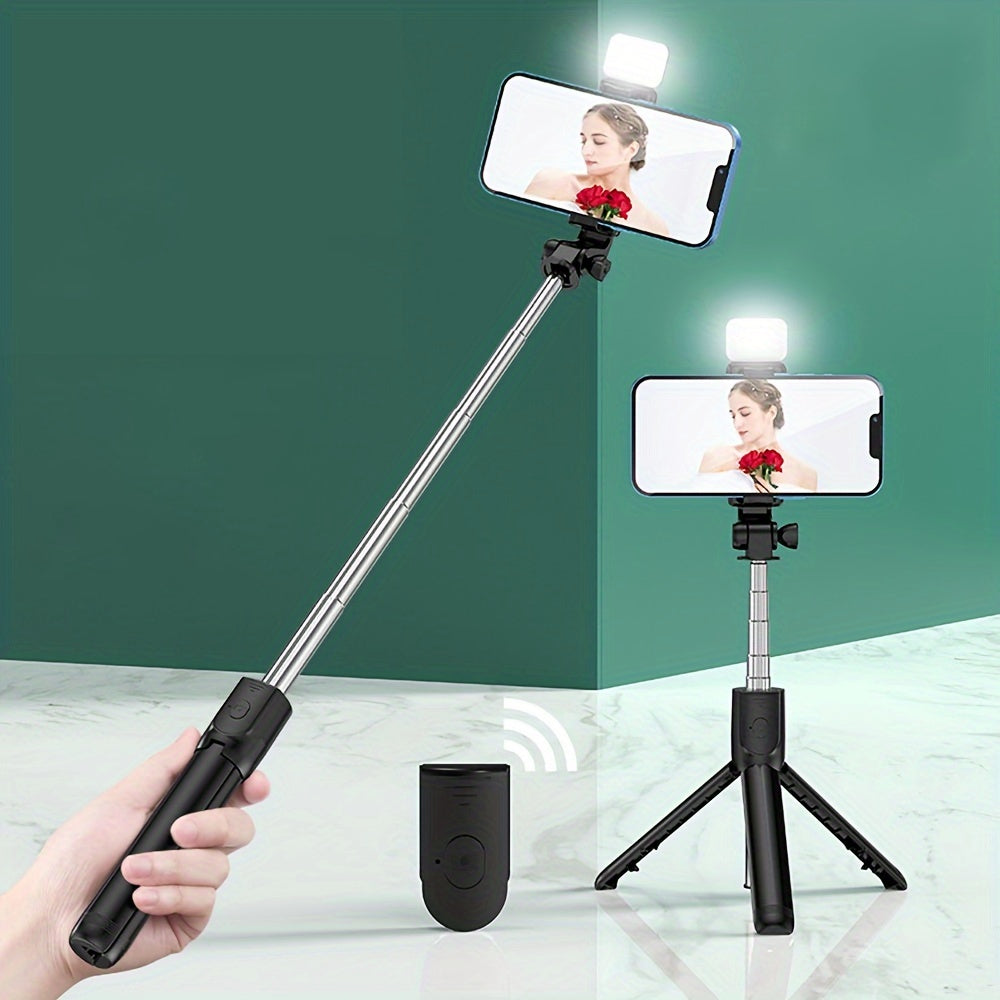 Multifunctioneel selfiestick met afstandsbediening