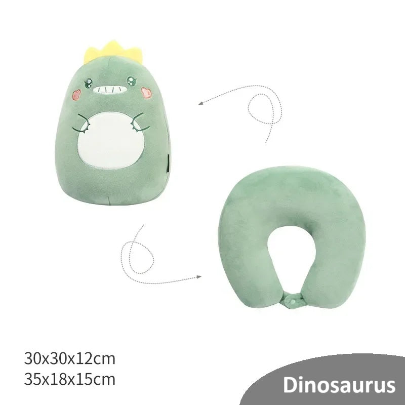 2-in-1 Knuffel reiskussen