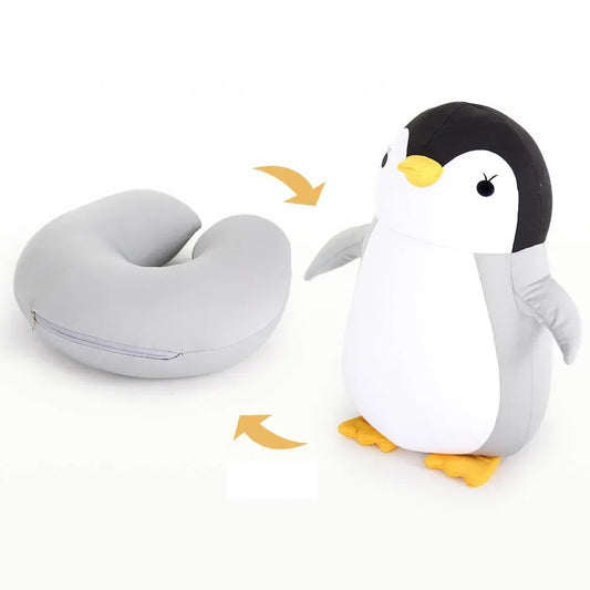 2-in-1 Knuffel reiskussen