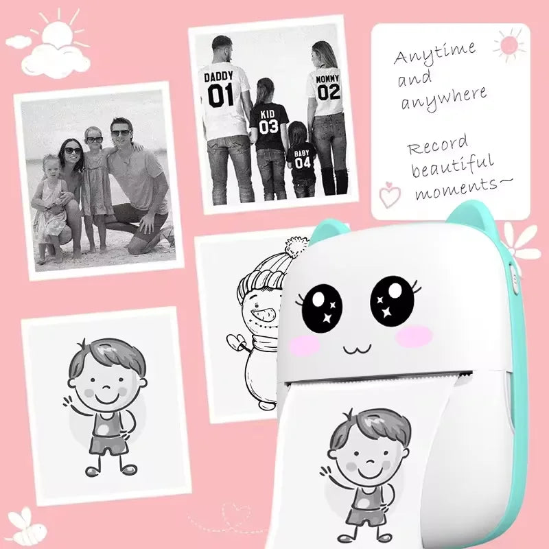 Draagbare Bluetooth Mini Printer