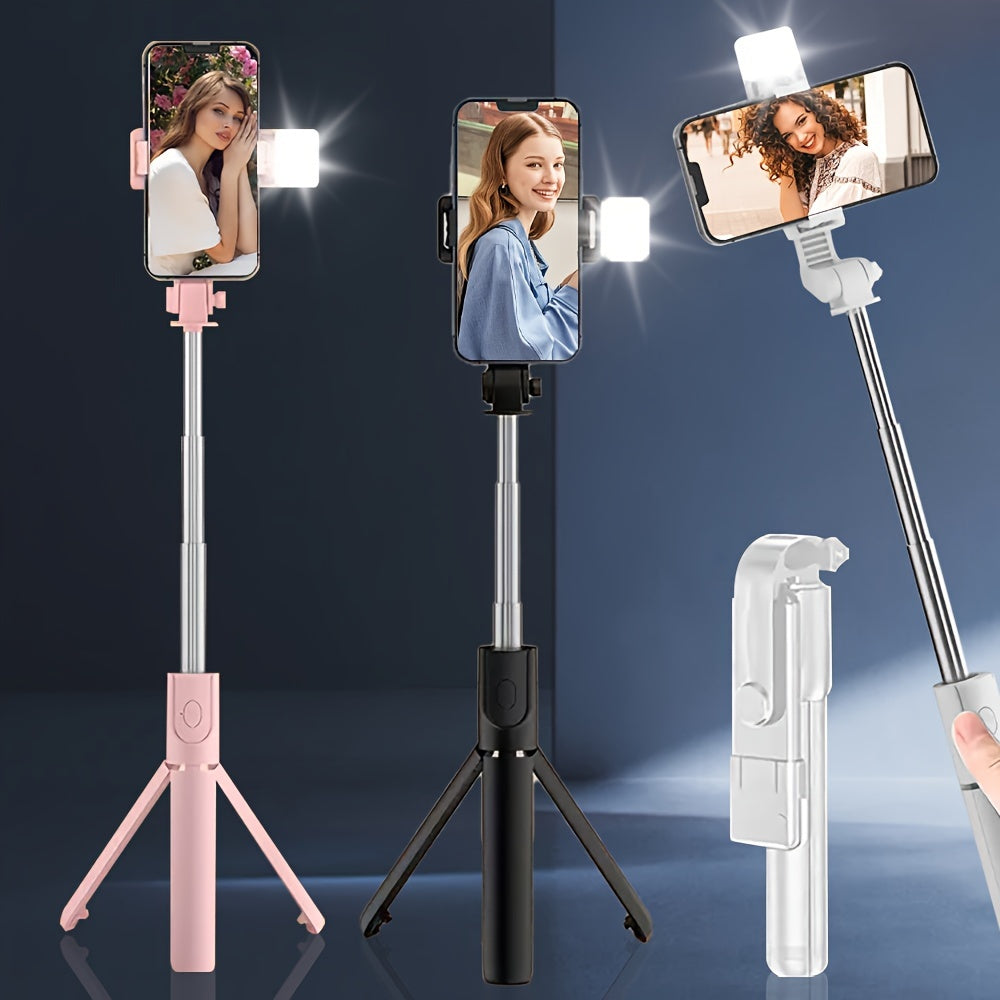 Multifunctioneel selfiestick met afstandsbediening