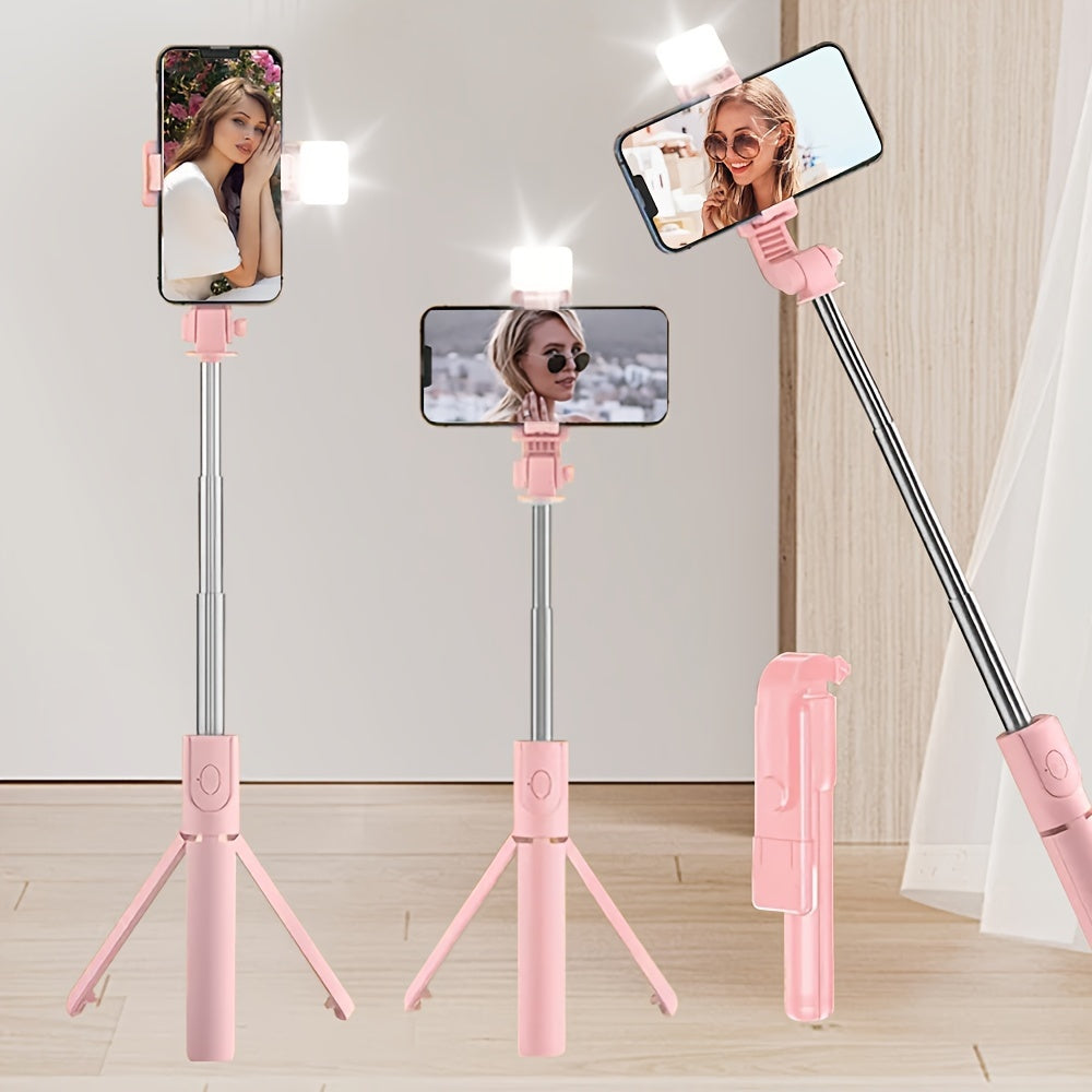 Multifunctioneel selfiestick met afstandsbediening