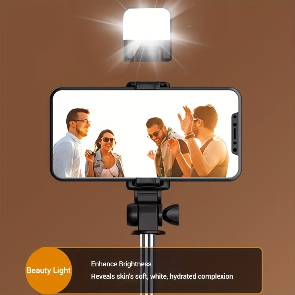 Multifunctioneel selfiestick met afstandsbediening
